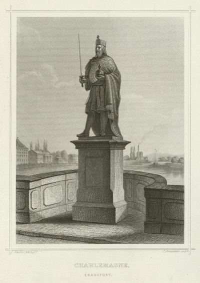 Charlemagne, Frankfort by German School